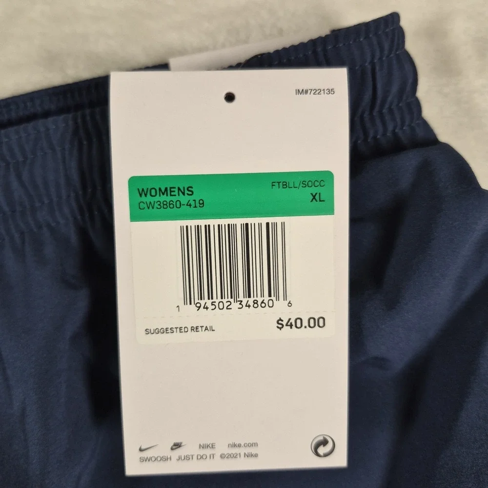 Nike Venom III DRI-FIT Shorts Women's XL Blue Athletic Workout CW3860-419 NWT